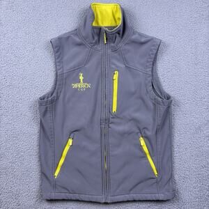 Americas Cup San Francisco Vest Mens Small Gray 2013 Performance Sailing Fleece